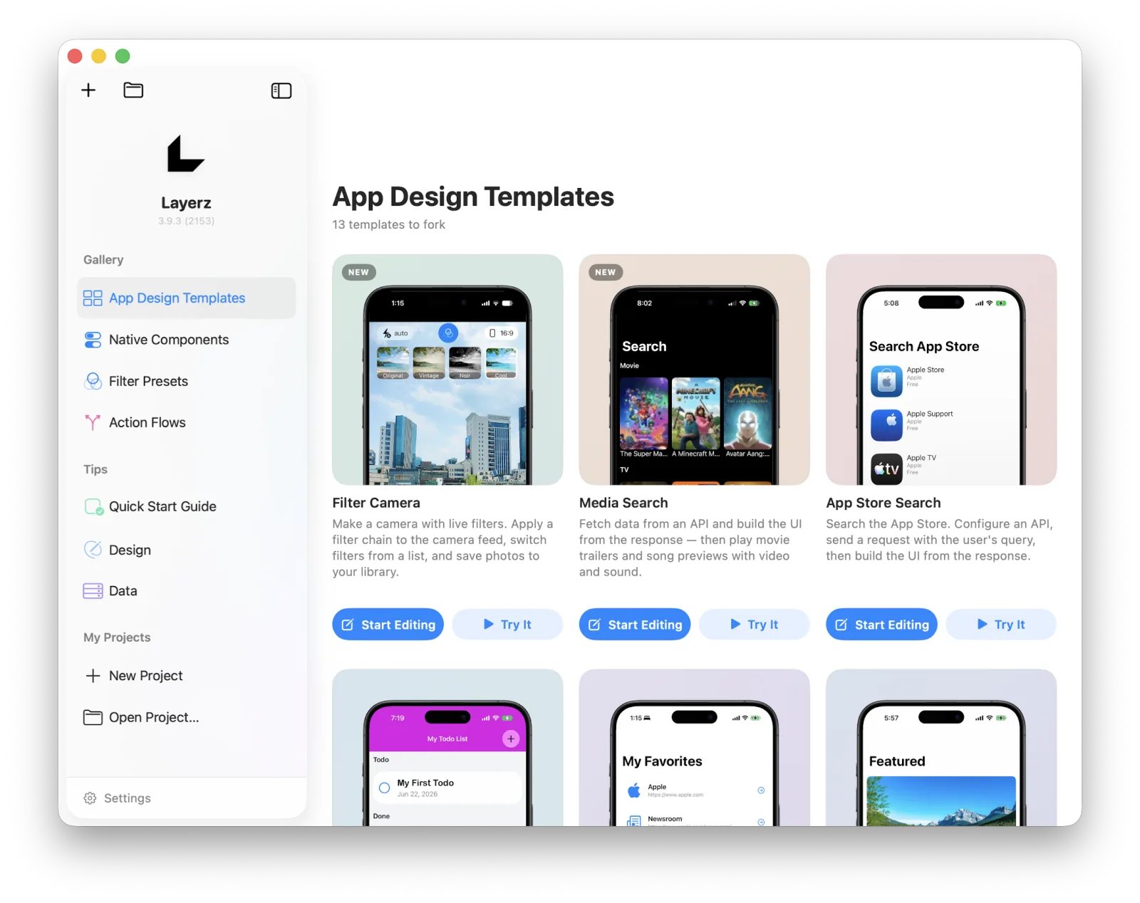 Designing an App with Layerz