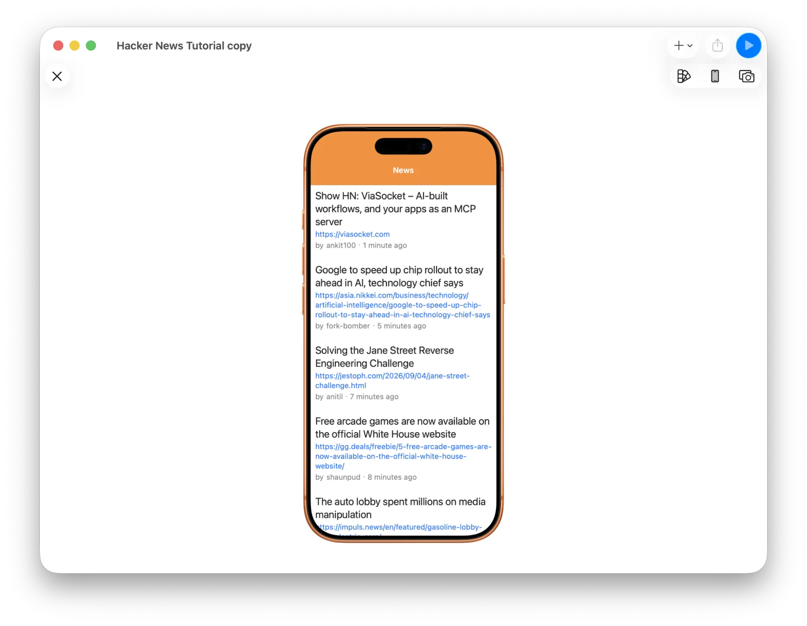 Tutorial: Build a Hacker News App with Layerz