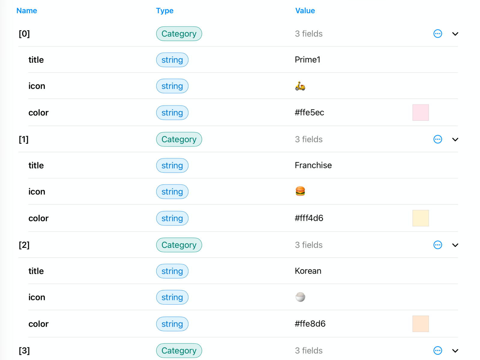 Editing data in Layerz — the bound list UI updates instantly